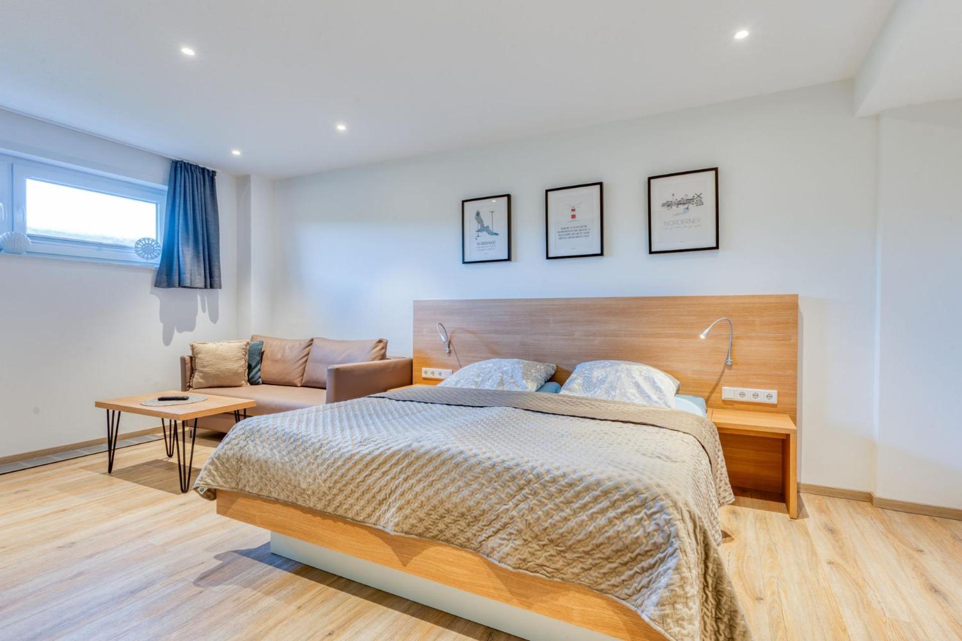 Alte Teestube Schmidt 59 Links Apartment Norderney Bagian luar foto