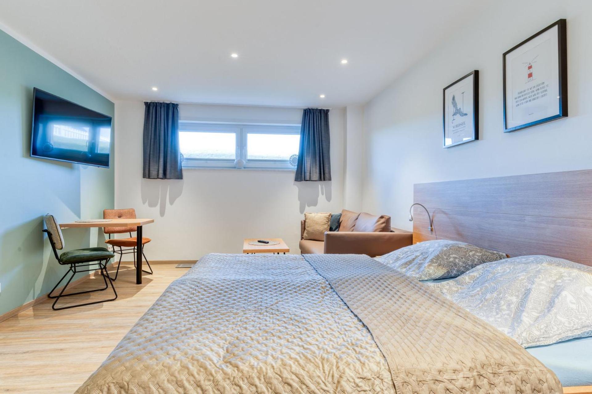 Alte Teestube Schmidt 59 Links Apartment Norderney Bagian luar foto